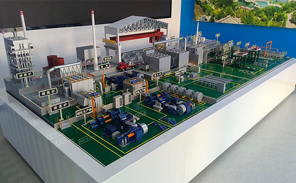 酒钢集团东铝厂-铝材生产线机械模型